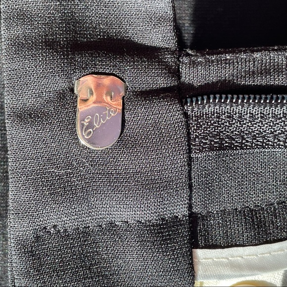 Oscar De Le Renta Men Luxury Black 100% Wool Dress Pants Trousers Slacks - Picture 8 of 17